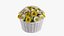 Flowers In Bucket And Bouquets Set