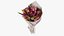 Flowers In Bucket And Bouquets Set