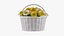 Flowers In Bucket And Bouquets Set