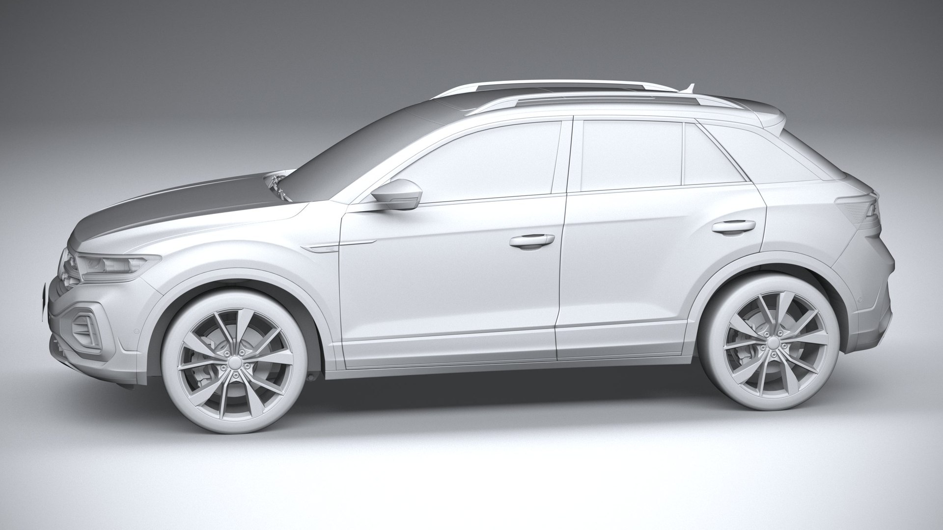Volkswagen T-Roc R 2020 3D-Modell - TurboSquid 1461128
