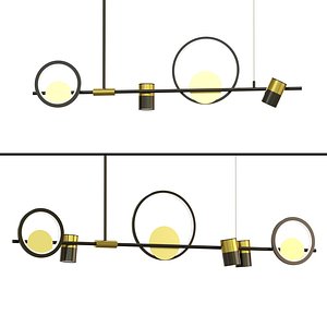 3D Chariklo Chandelier