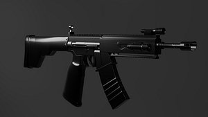 FN SCAR MODEL 3D