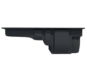 engine oil sump pan 3D model