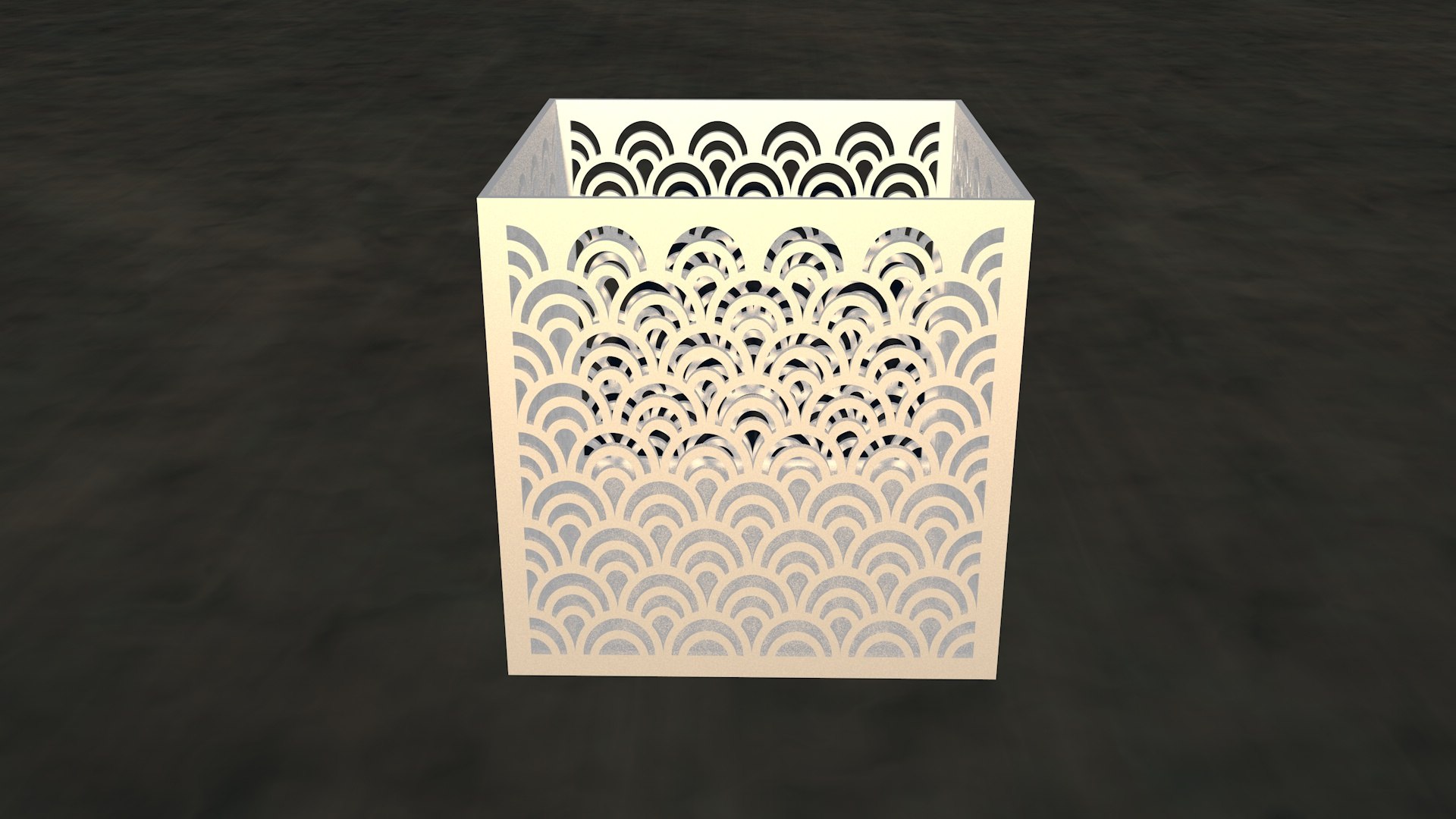 Patterned box 3D model - TurboSquid 1823815