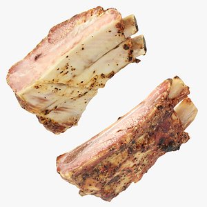 Ribs Grilled 3D model
