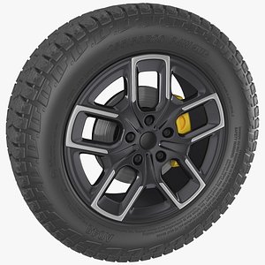 3D Off Road Wheel model