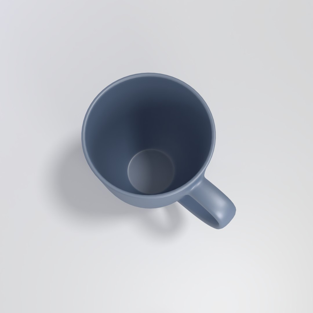 Mug blender low-poly 3D - TurboSquid 1333275