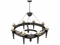 Medieval Candle Chandelier