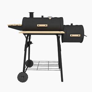 Outsunny Backyard Charcoal BBQ Grill