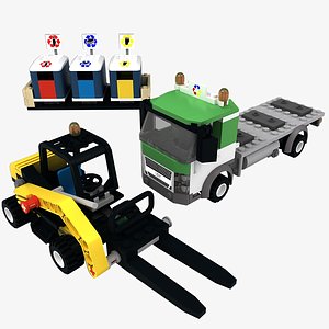 Personagem de caminhão brinquedo pequeno para dese Modelo 3D - TurboSquid  1252855