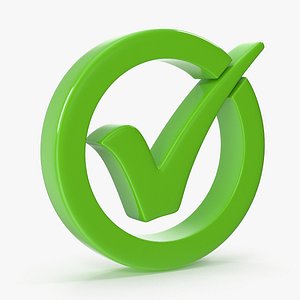 Checkmark Symbol model