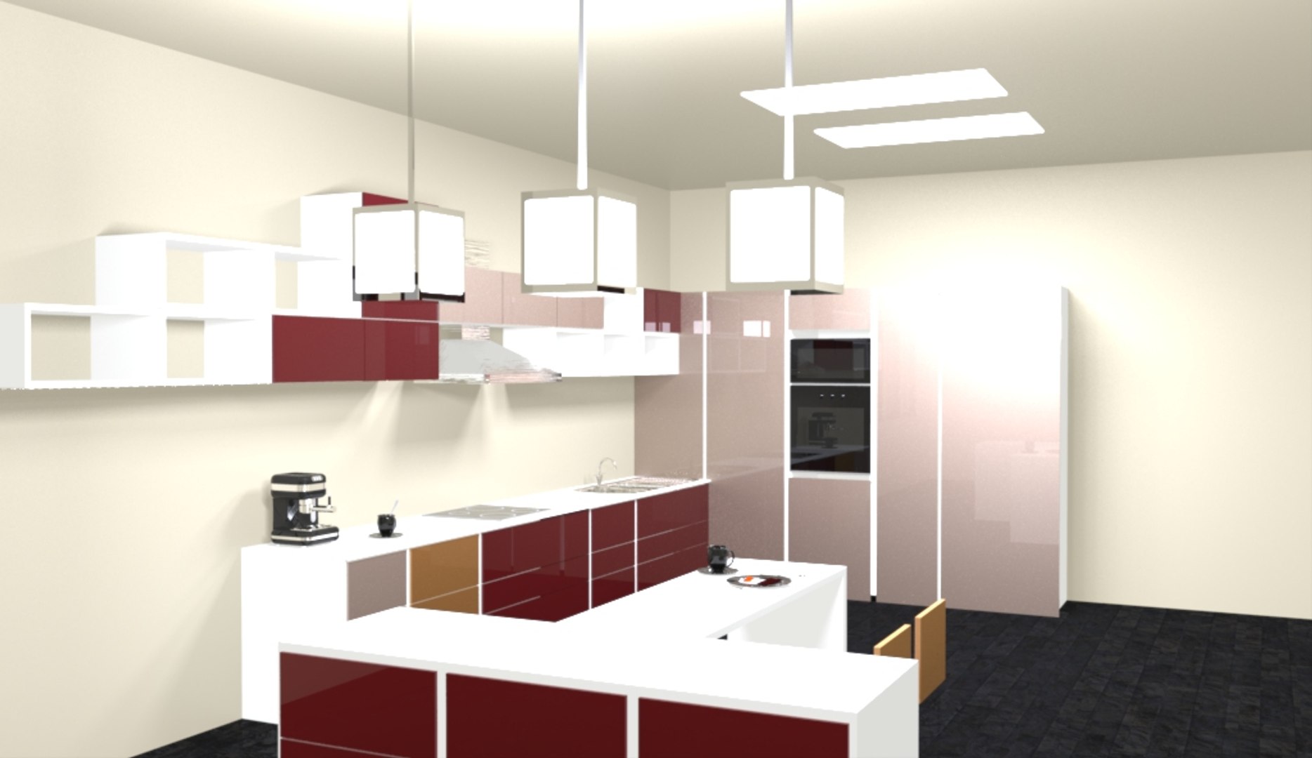 Kitchen 3d Rvt