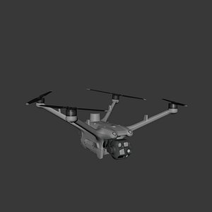 DJI Matrice 4TD High-Poly Drone 3D Model 3D model