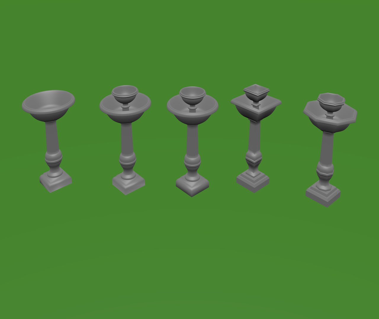 free 5 birdbaths 3d model https://p.turbosquid.com/ts-thumb/XQ/aN4W4k/W99tlzvd/5bidrdbaths/png/1282157601/1920x1080/fit_q87/e9940acb7b4c9a30093eb9628bdbe020fc2fa693/5bidrdbaths.jpg