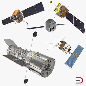 3D model satellite 2