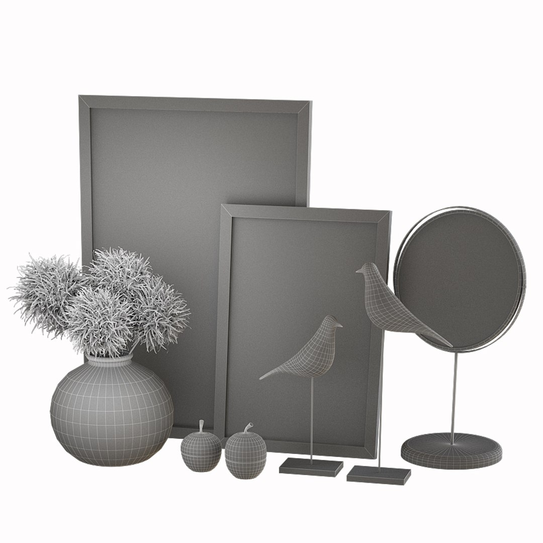 Decorative Set Interior 1 Model - TurboSquid 1576917