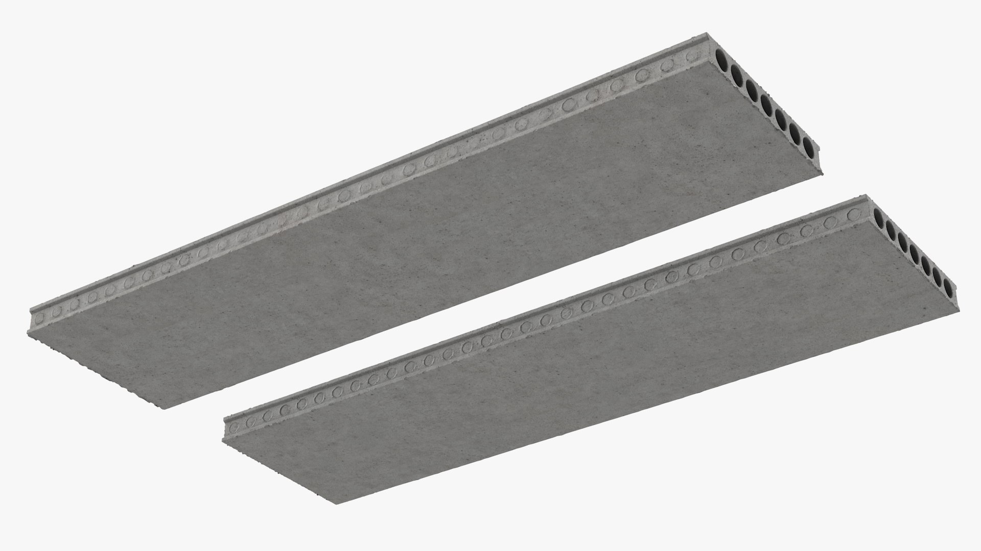 Hollow Core Slab Model - TurboSquid 1446825