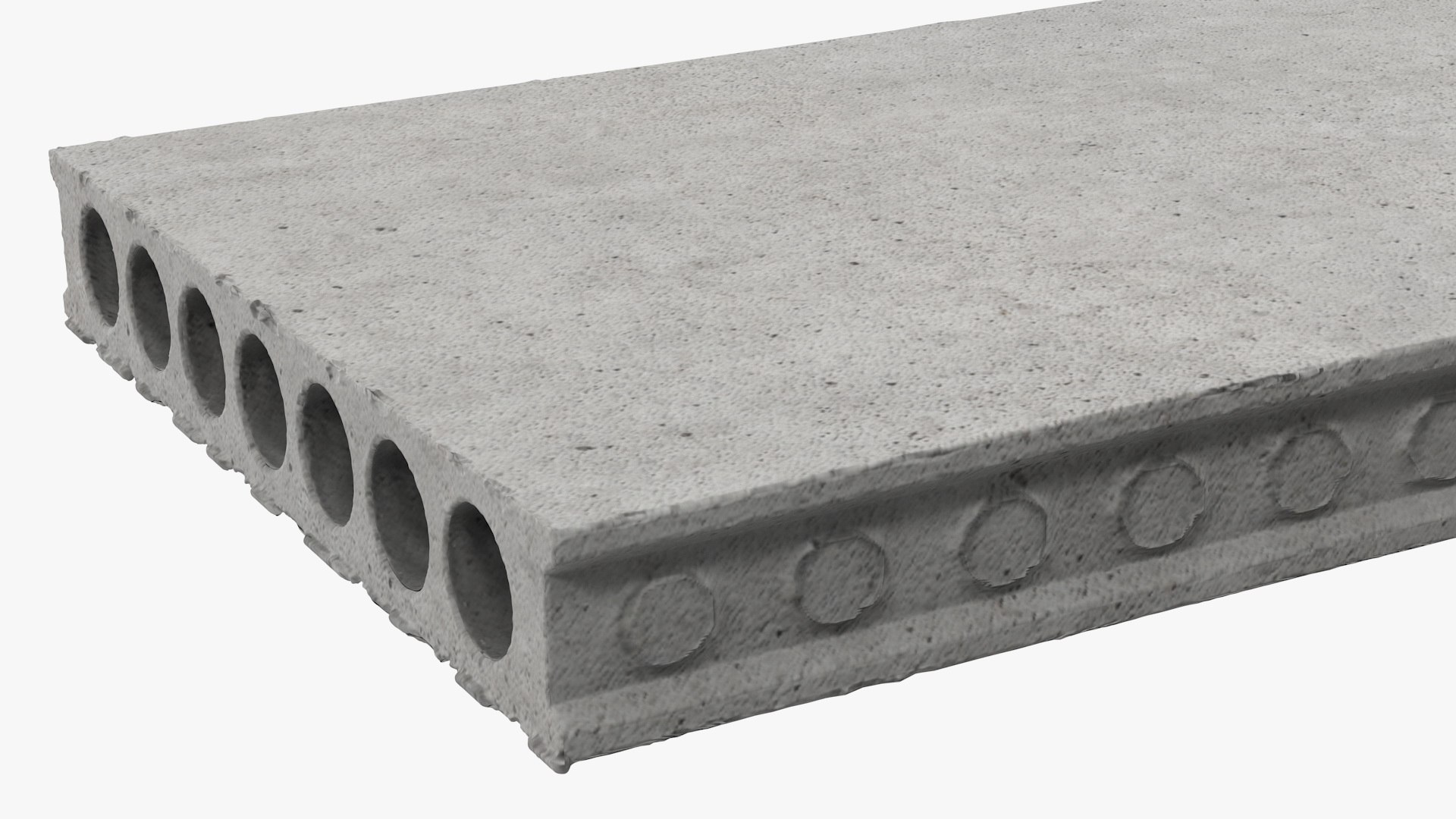 Hollow Core Slab Model - TurboSquid 1446825