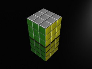 rubic cube 3d model