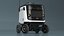 3D model Powered Off Delivery Robot Kiwibot White