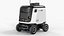 3D model Powered Off Delivery Robot Kiwibot White