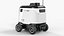 3D model Powered Off Delivery Robot Kiwibot White