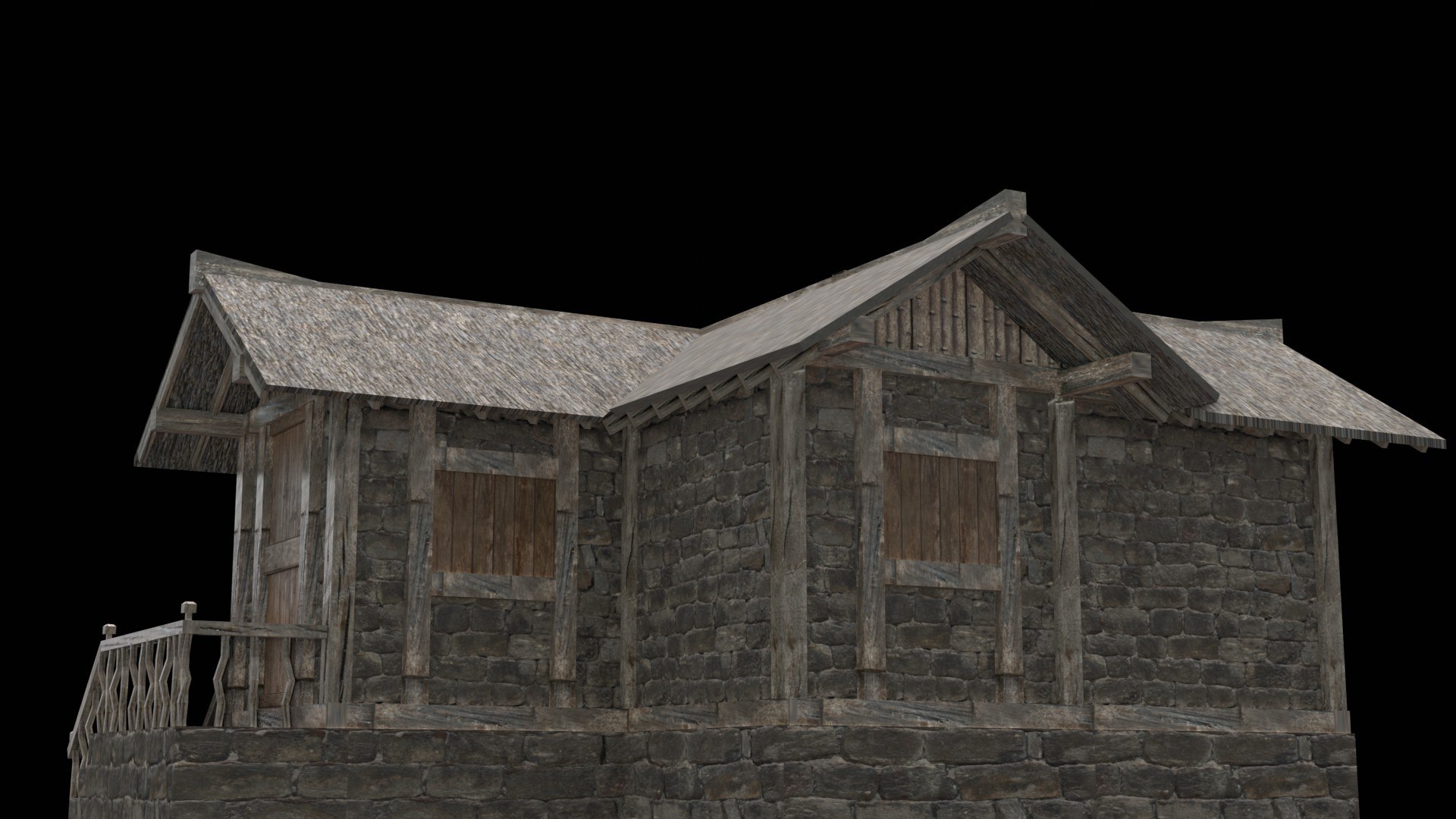 3d-village-house-low-poly-medieval-house-model-turbosquid-2331665