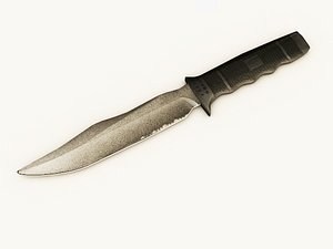 3d model army knife