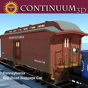PRR Baggage Car