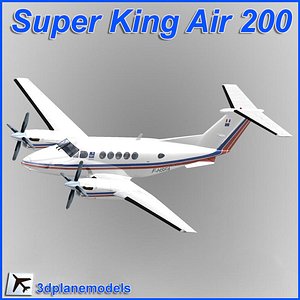 beechcraft super king air 3d 3ds