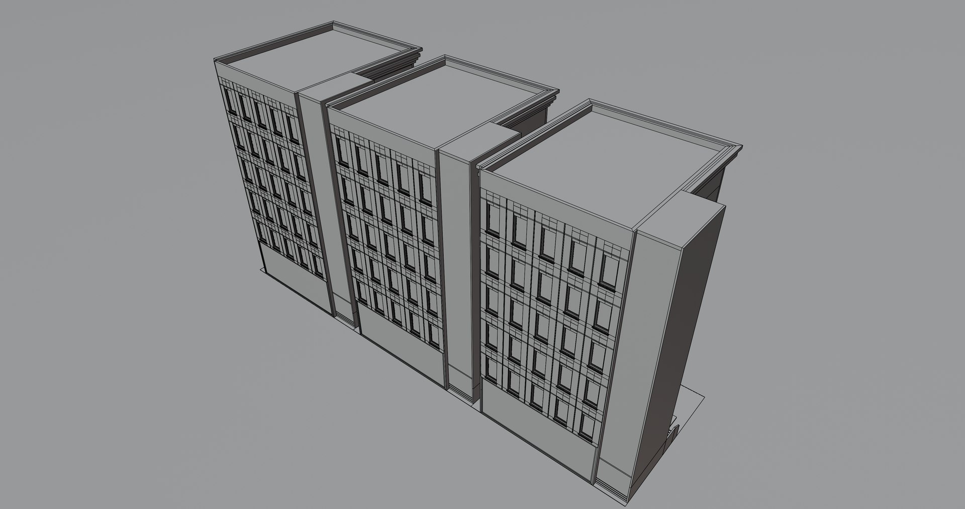 3D Residential Commercial Compound - TurboSquid 1950608
