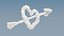 Cloud Arrowed Heart - VDB