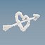 Cloud Arrowed Heart - VDB