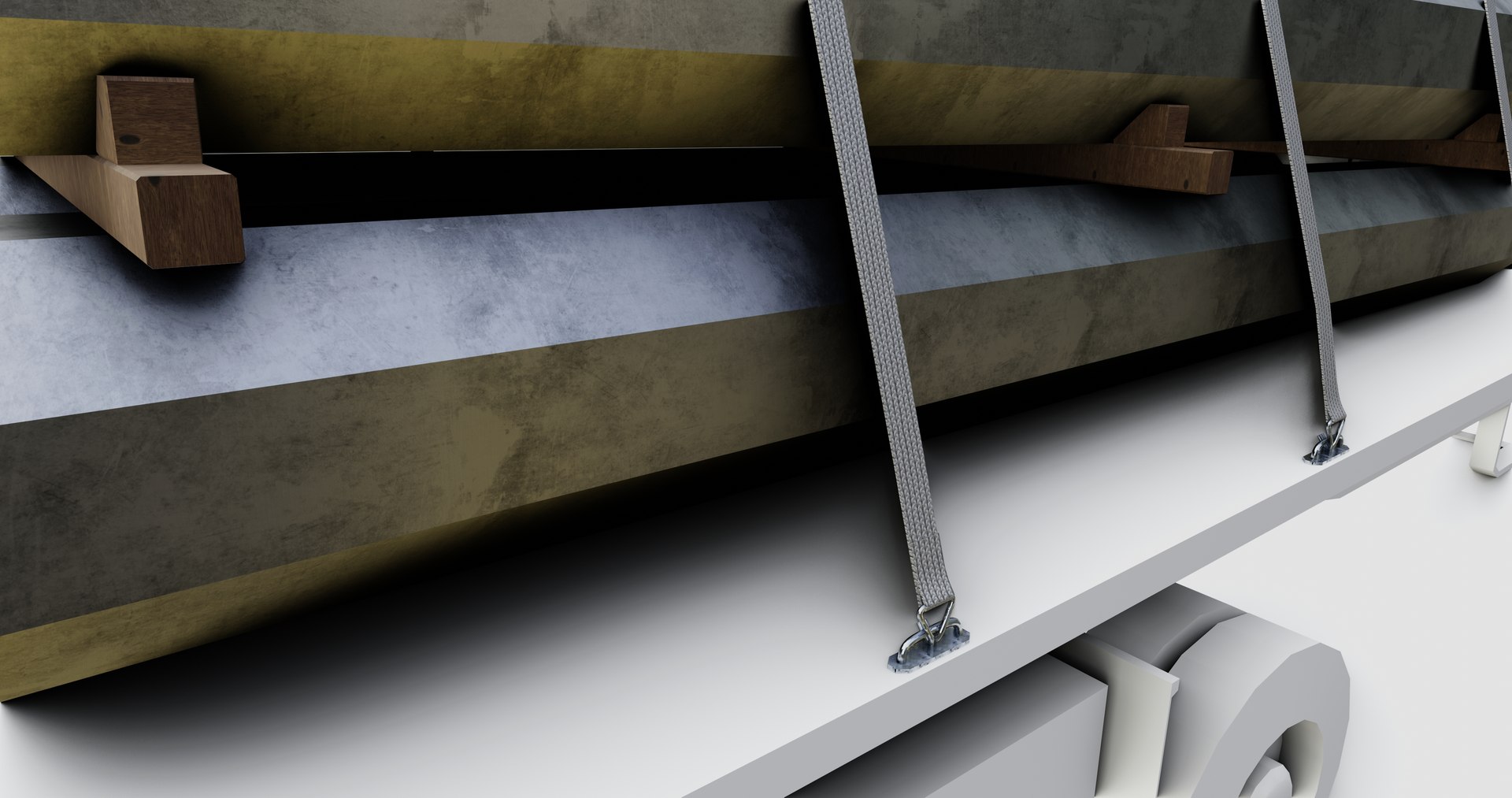 3D CARGO MODELS FOR TRUCK TRAILER-Polygon Pole Type-2 - TurboSquid 2291609
