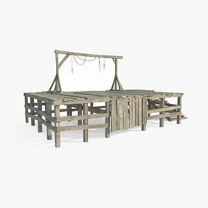 3D Ancient gibbet