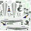 Boeing 747-300 Lufthansa Rigged 3D Model