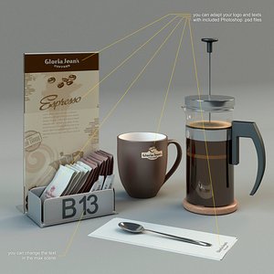 3ds max tableware table