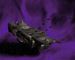 archon fighter and Lordarchon mothership
