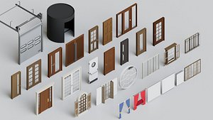 30 Doors and Windows Mega Pack Collection