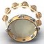 Tambourines 3D Models Collection