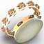 Tambourines 3D Models Collection