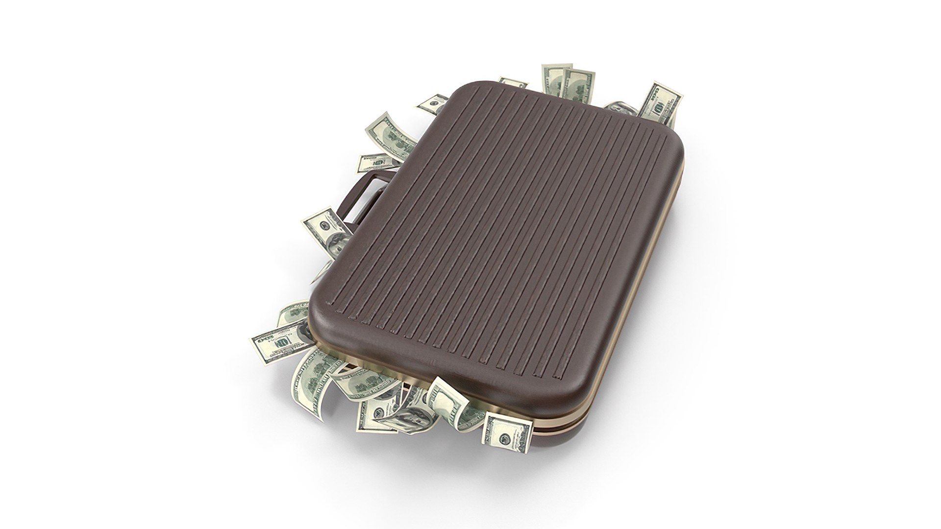 3D Money Briefcase Model - TurboSquid 2057081