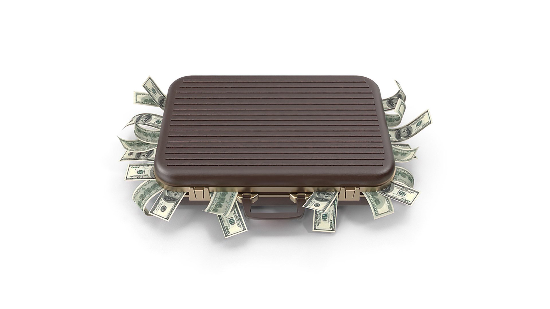 3D Money Briefcase Model - TurboSquid 2057081