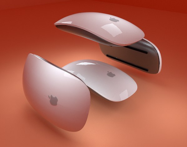 アップル非売品 レッド  Apple Magic Mouse 3