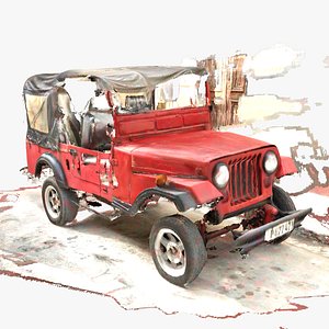 3D JEEP Willy 1943