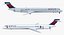 McDonnell Douglas MD90 Delta Rigged 3D Model