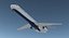 McDonnell Douglas MD90 Delta Rigged 3D Model
