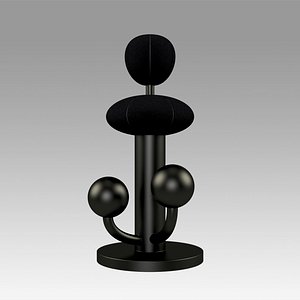 star generation black 3D model