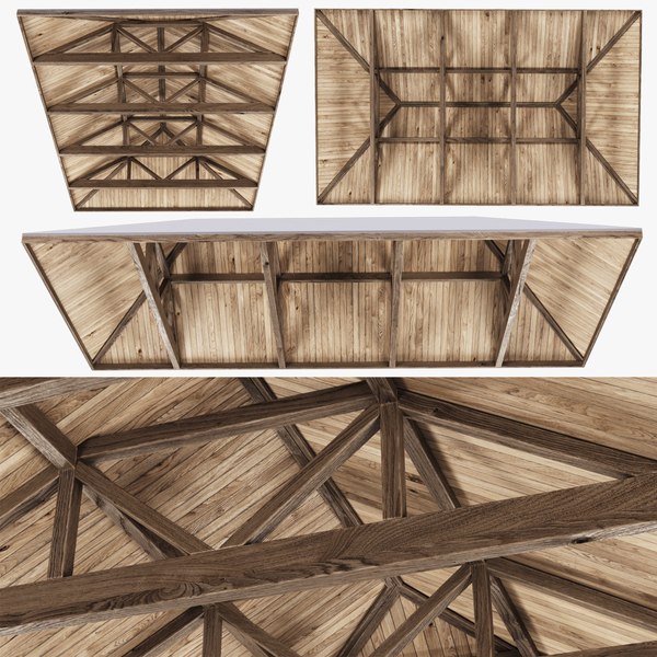 modelo 3d Techo de madera V8 - TurboSquid 2285173