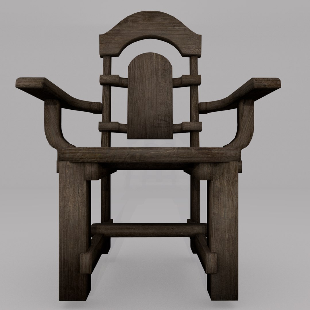 3D Chair Medieval Model - TurboSquid 1202751